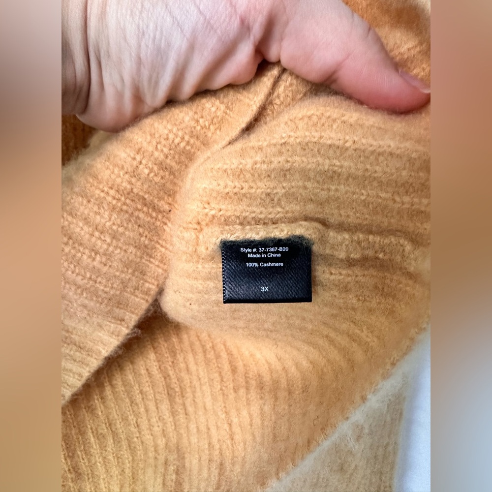 Jenni Kayne Cashmere Crew Neck Sweater Size 3X - Picture 6 of 9